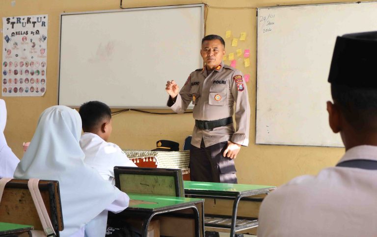 Perkuat Disiplin Pelajar, Polres Asahan Berikan Edukasi Kamtibmas di MAN Asahan