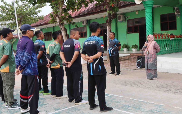 Lepas 22 Atlet, MAN Asahan Bidik Piala di Ajang Petanque Antar Club