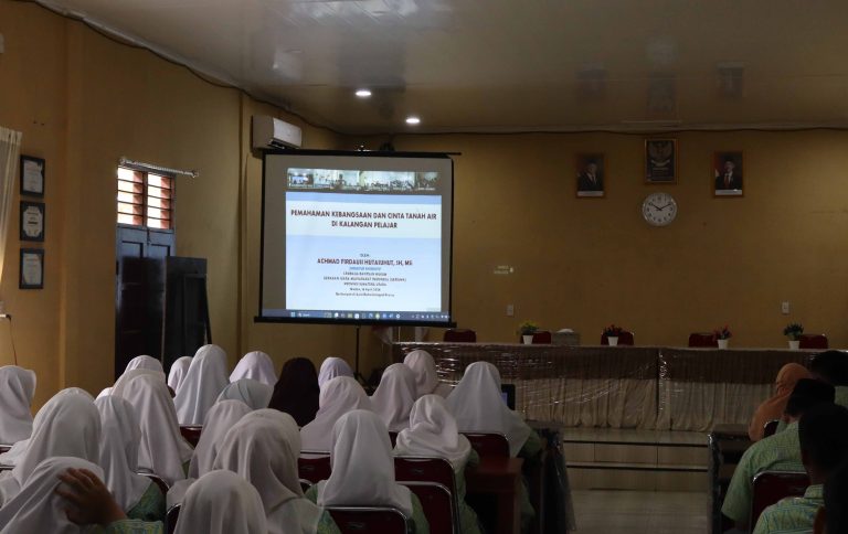 Murid MAN Asahan Ikuti Sosialisasi Wawasan Kebangsaan, Perkuat Pemahaman Bahaya Radikalisme di Kalangan Pelajar