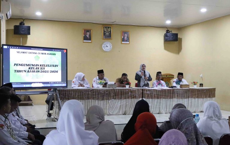 Pengumuman Kelulusan Kelas XII MAN Asahan: 377 Murid Resmi Dinyatakan Lulus