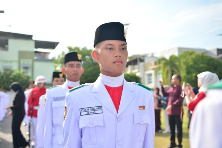 Murid MAN Asahan Sukses Tuntaskan Tugas Sebagai Paskibra Provinsi Sumatera Utara