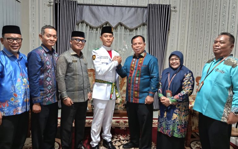 Kakan Kemenag Asahan Apresiasi Murid MAN Asahan, Anggota Paskibra Sumut