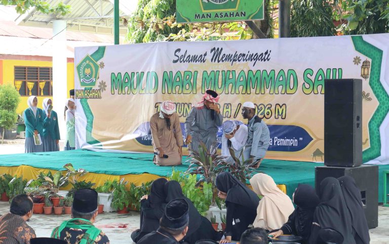 Peringati Maulid Nabi Muhammad, MAN Asahan Dorong Generasi Berakhlak dan Berjiwa Pemimpin